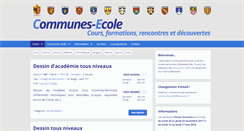 Desktop Screenshot of communes-ecole.ch