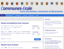 Tablet Screenshot of communes-ecole.ch